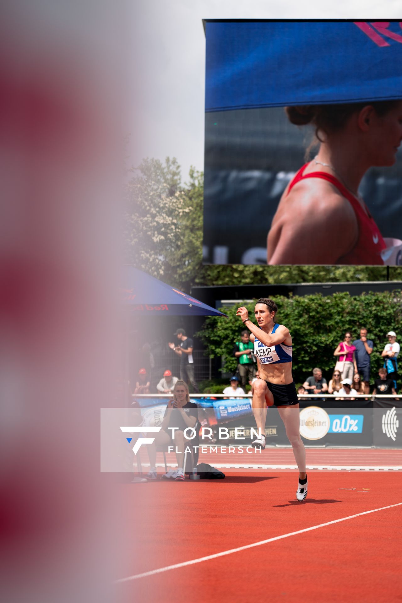 Katharina Kemp (MTV Lübeck) beim Hochsprung am 07.05.2022 beim Stadtwerke Ratingen Mehrkampf-Meeting 2022 in Ratingen